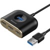 USB-хаб  Baseus Square round 4in1 USB Adapter CAHUB-AY01