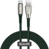 Кабель Baseus CATSD-M06 USB Type-A - USB Type-C (1 м, зеленый)
