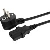 Кабель CyberPower EX1045BKDE-C13 (4.5 м, черный)