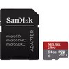Карта памяти SanDisk Ultra microSDXC (Class 10) 64GB + адаптер (SDSDQUIN-064G-G4)