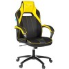 Кресло Бюрократ Viking 2 Aero (черный/желтый)